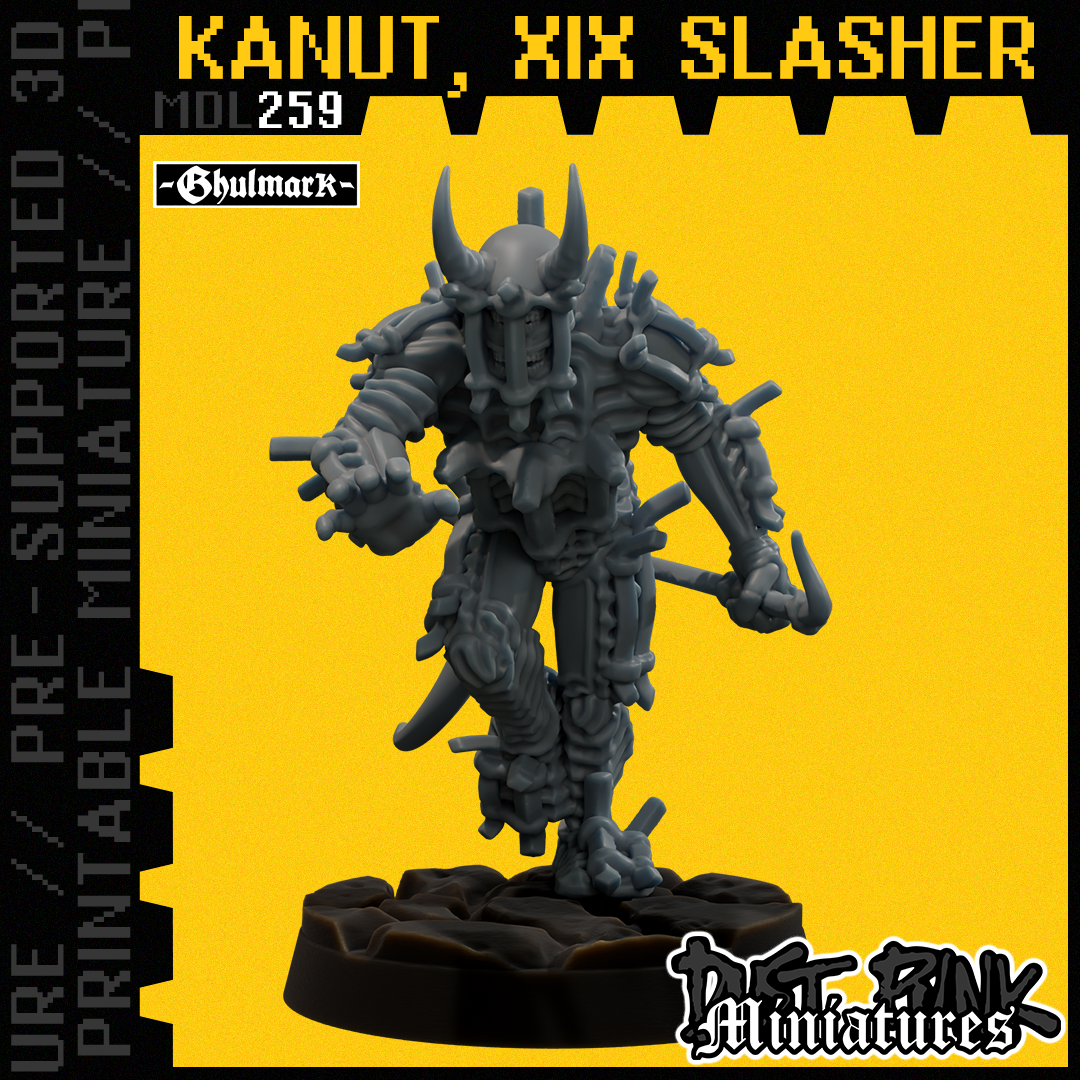 MDL259 KANUT, XIX SLASHER [PRE-SUPPORTED]